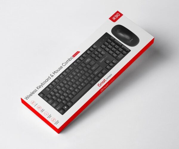 Ismart K90 Wireless Keyboard and Mouse Combo